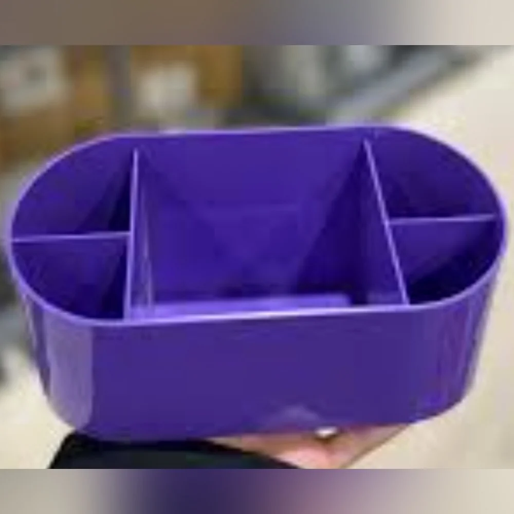 Purple MAKEUP BRUSH Storage Organizer
